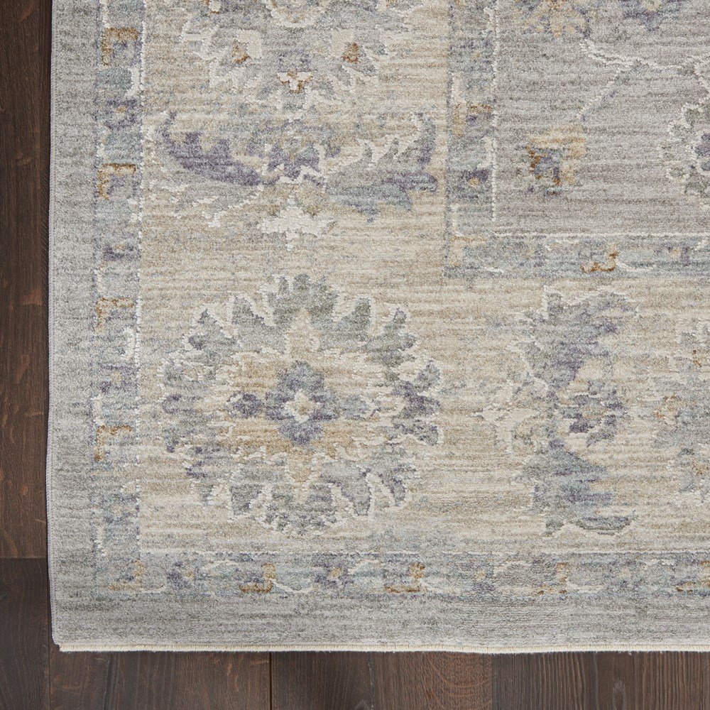 Nourison Infinite Persian Runner Rugs IFT02 in Grey